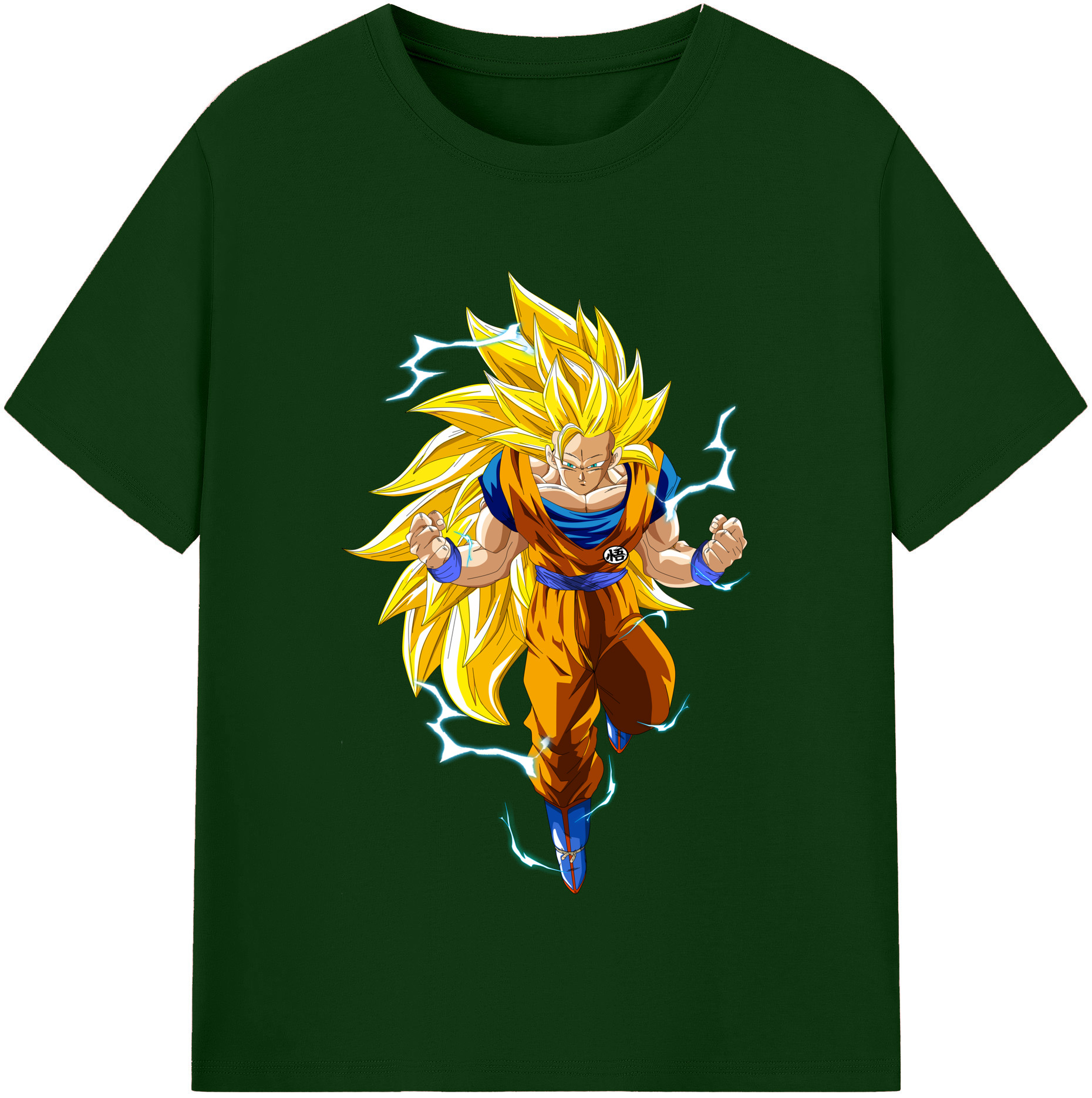 （画像用） ドラゴンボール 孫悟空（そん ごくう）Son Goku カカロット DRAGON BALL Kakarotto 綿100％半袖Tシャツ（フロントプリント）